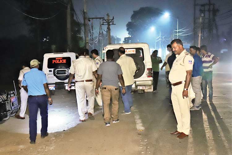 Death of three by bike accident