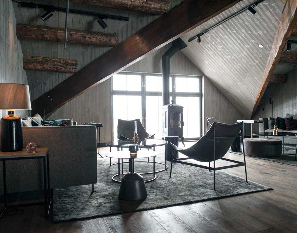 নরওয়ে-সুইডেন সীমান্তের কাছে পাহাড়ের ঢালে ‘নিয়েকু মাউন্টেন ভিলা’ নামের স্কি লজ বানিয়েছেন তাঁরা। মূলত অ্যাডভেঞ্চার প্রেমীদের জন্যই। আগামী বছর মার্চে খুলছে সেটি।