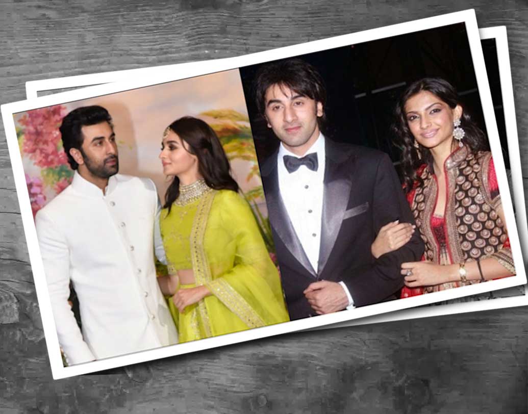 ঠিক এ রকমই সোনম কাপুর যখন গাঁটছড়া বাঁধলেন আনন্দ আহুজার সঙ্গে, তখন তাঁদের বিয়ের মণ্ডপে আলিয়া ভট্টের সঙ্গে হাত ধরাধরি করে হেঁটে আসতে দেখা গেল রণবীর কপূরকে! সঞ্জয় লীলা ভংশালির ‘ব্ল্যাক’ ছবিতে সহযোগী পরিচালক হিসাবে যুক্ত ছিলেন রণবীর ও সোনম। তখন থেকেই নানা ডেট ও অনুষ্ঠানে তাঁদের একসঙ্গে দেখা যেত।