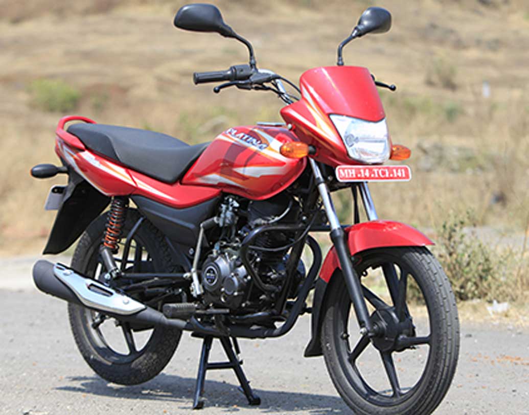 বাজাজ প্লাটিনা ১০০-ইএস: জনপ্রিয় একটি বাইক। সংস্থার সবচেয়ে বিক্রি হওয়া বাইক এটি। প্রতি লিটারে ৯৬.৯ কিলোমিটার যেতে সক্ষম বাইকটি। ১০২ সিসি, সিঙ্গল সিলিন্ডার, এয়ার কুলড ইঞ্জিন রয়েছে এতে। দাম শুরু ৪৭,৪০৫ টাকা থেকে।