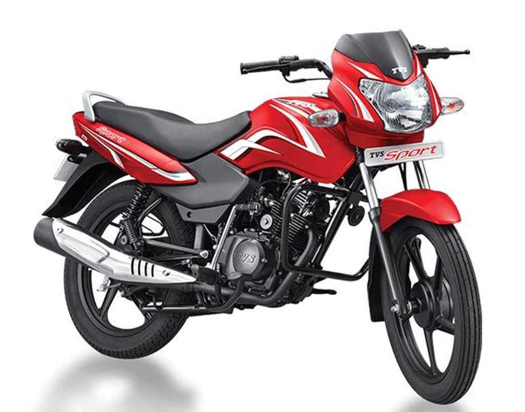 টিভিএস স্পোর্ট: এটি টিভিএসের সবচেয়ে বেশি বিক্রি হওয়া বাইক। প্রতি লিটারে ৯৫ কিমি পর্যন্ত যেতে সক্ষম বাইকটি। ৯৯.৭৭ সিসি, ক্রোম এলিমেন্ট, অ্যালয় হুইলস, ইলেকট্রিক স্টার্ট ইঞ্জিন রয়েছে এতে। দাম শুরু ৪৬,০৫৩ টাকা থেকে।