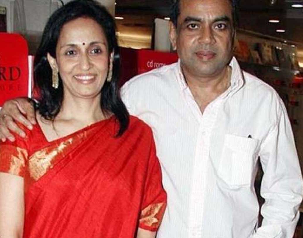 পরেশ রাওয়াল: পরেশ রাওয়ালের স্ত্রী স্বরূপ সম্পত। এককালের মিস ইন্ডিয়া, পরবর্তীত মিস ইউনিভার্স প্রতিযোগিতায় অংশগ্রহণ করেছিলেন স্বরূপ। অভিনয়ও করেছেন কিছু ছবিতে। কলেজ জীবনের প্রেম তাঁদের।