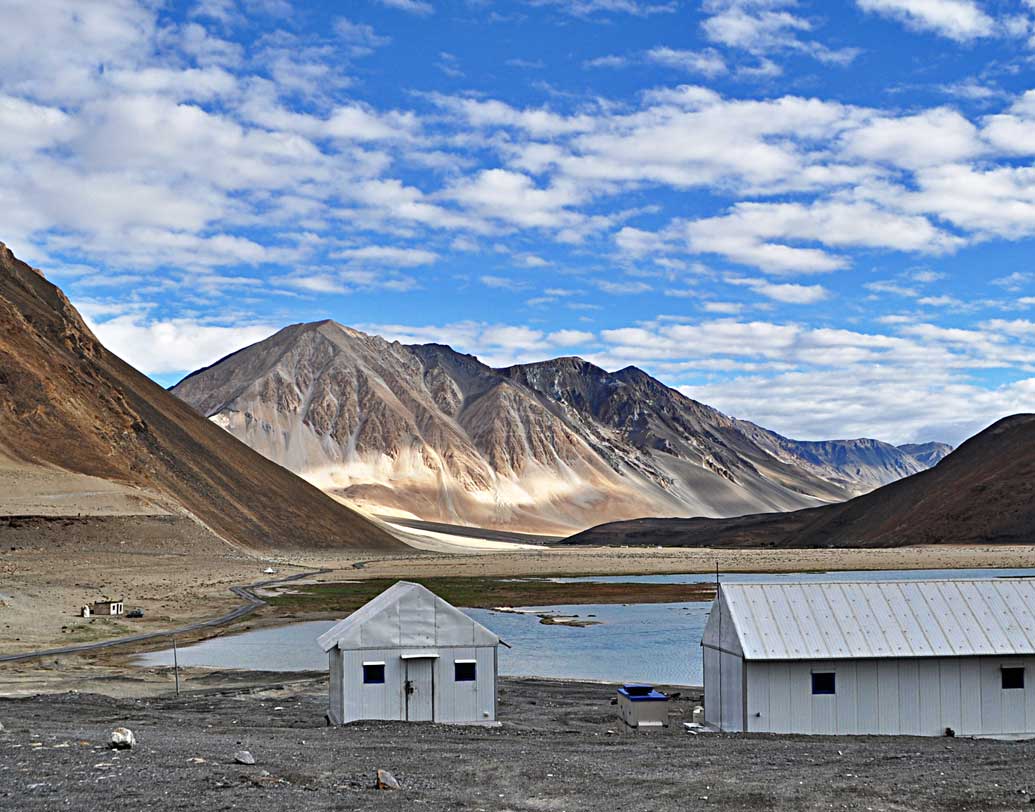 সাসোমা থেকে সাসের লা (পূর্ব লাদাখ) পর্যন্ত তৈরি হচ্ছে এই রাস্তা।