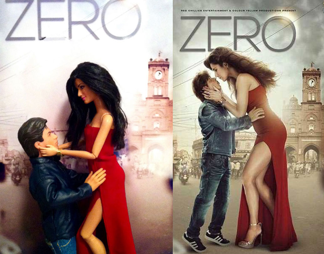 লস অ্যাঞ্জেলসে এসআরকে-র এক জন জাবরা ফ্যান রয়েছেন। শাহরুখ যা করেন, প্রায় সব কিছুরই একটা মূর্তি বানান তিনি। পোস্টও করেন টুইটারে। যেমন জিরোর পোস্টারের এই প্রতিরূপ বানিয়ে ফেলেছেন।