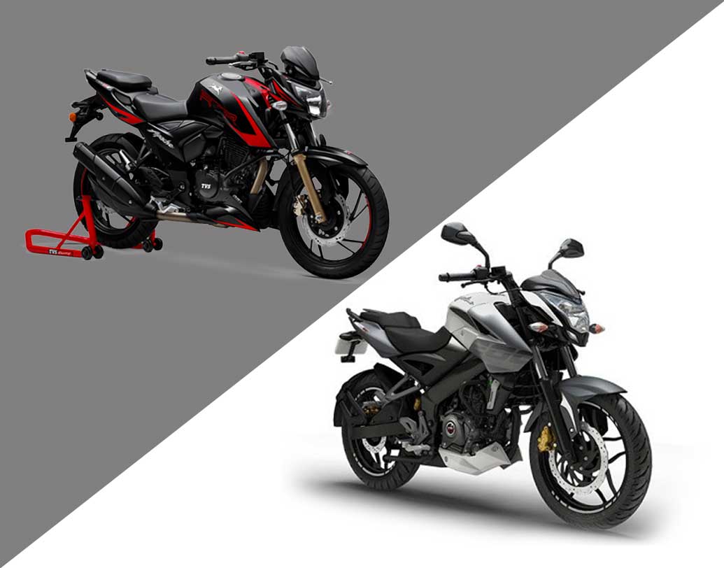 বাজাজ পালসার এনএস ২০০, টিভিএস অ্যাপাচে আরটিআর ২০০ বাইককে পাল্লা দেবে এটি।