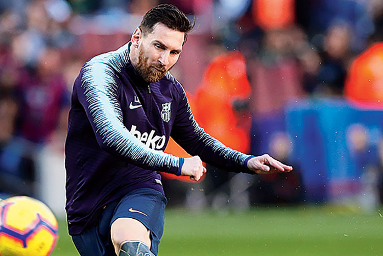 Lionel Messi is determined to win all the battles of life