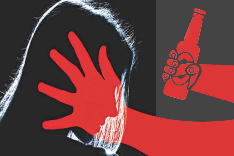 Protest over gambling and alcohol consumption, woman was beaten in Malda
