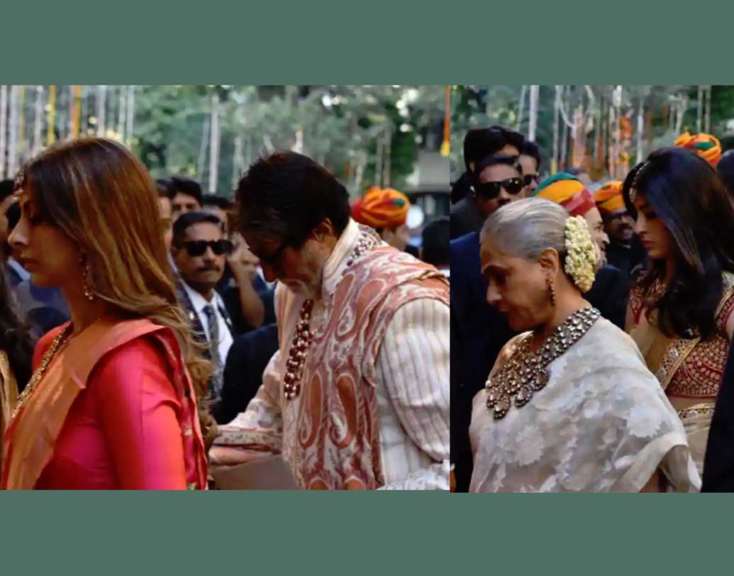 মেয়ে, নাতনি আর স্ত্রীকে সঙ্গে নিয়ে অ্যান্টিলিয়ায় চলে এসেছেন বিগ বি অমিতাভ বচ্চনও। তবে আরাধ্যাকে সঙ্গে নিয়ে অভিষেক আর ঐশ্বর্যা কখন আসছেন, সে দিকে নজর পাপারাৎজিদের।