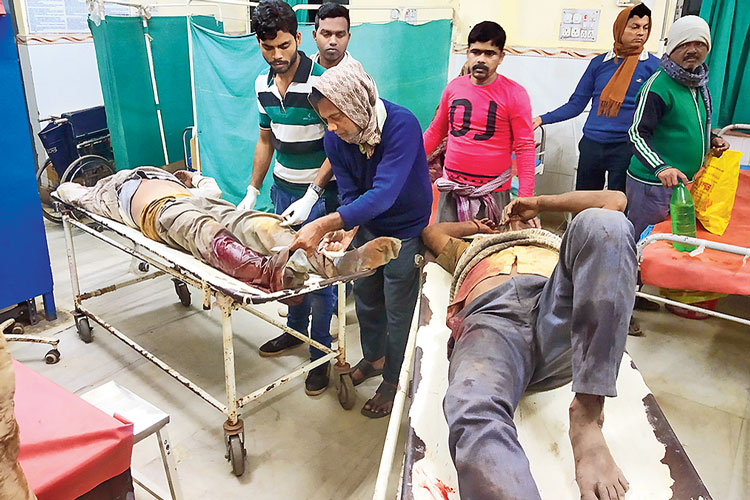 Three injured in TMC's inner clash on Potato Bond