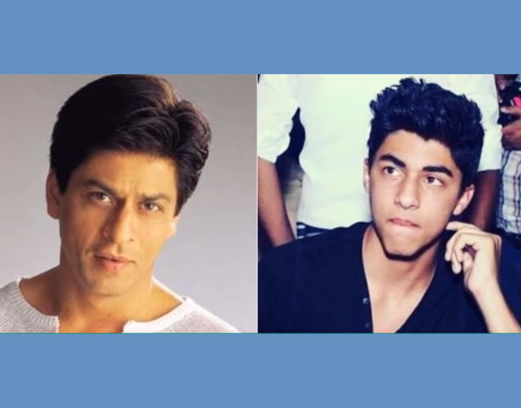 শাহরুখ খান এবং আরিয়ান খান: বাবা শাহরুখের সঙ্গে মুখের অনেক মিল রয়েছে ছেলে আরিয়ানের। বলিউডেও কি বাবার মতো ছাপ ফেলতে পারবেন আরিয়ান?