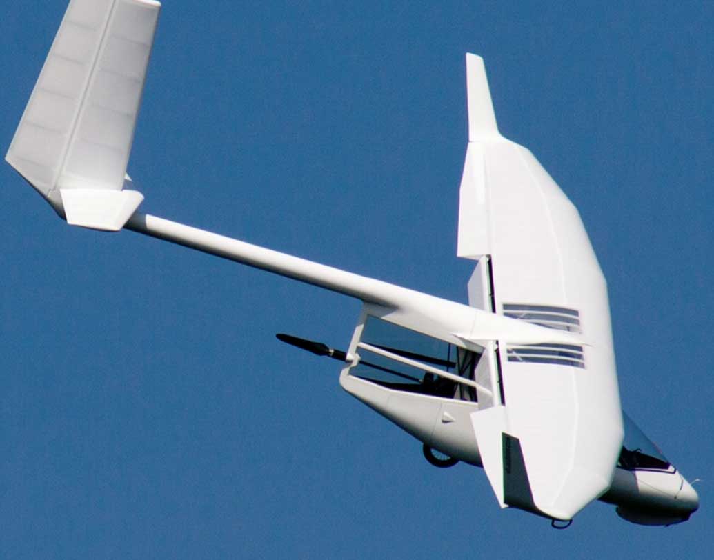 This Archaeopteryx plane fly independently with electric motor dgtl