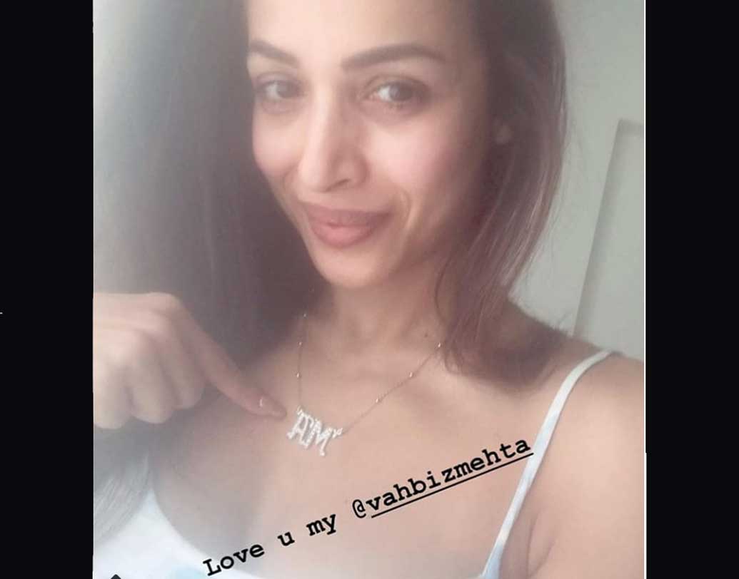 মালাইকা ও অর্জুনের সম্পর্ক নিশ্চিত করার আরও একটা কারণ হল, মালাইকার গলায় এএম লেখা নতুন লকেট। যদিও তাঁর দাবি, নিজের পদবী ও নামের আদ্যক্ষর এটি।