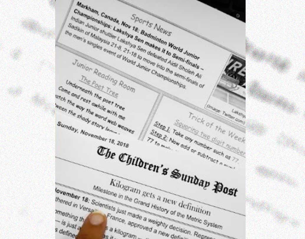 ২০১৭ সালের ২১ জুন ‘দ্য চিলড্রেনস পোস্ট’-এর প্রথম প্রকাশনা বের হল। কিন্তু তাতে যেন মন ভরল না নিধির। ওই বছরেই ৩০ জুন ফের প্রকাশিত হল ‘দ্য চিলড্রেনস পোস্ট’। নিধি প্রথমেই ছেলেকে দিলেন সেই পেপার। ছেলে ঘর বন্ধ করে পড়া শুরু করল।