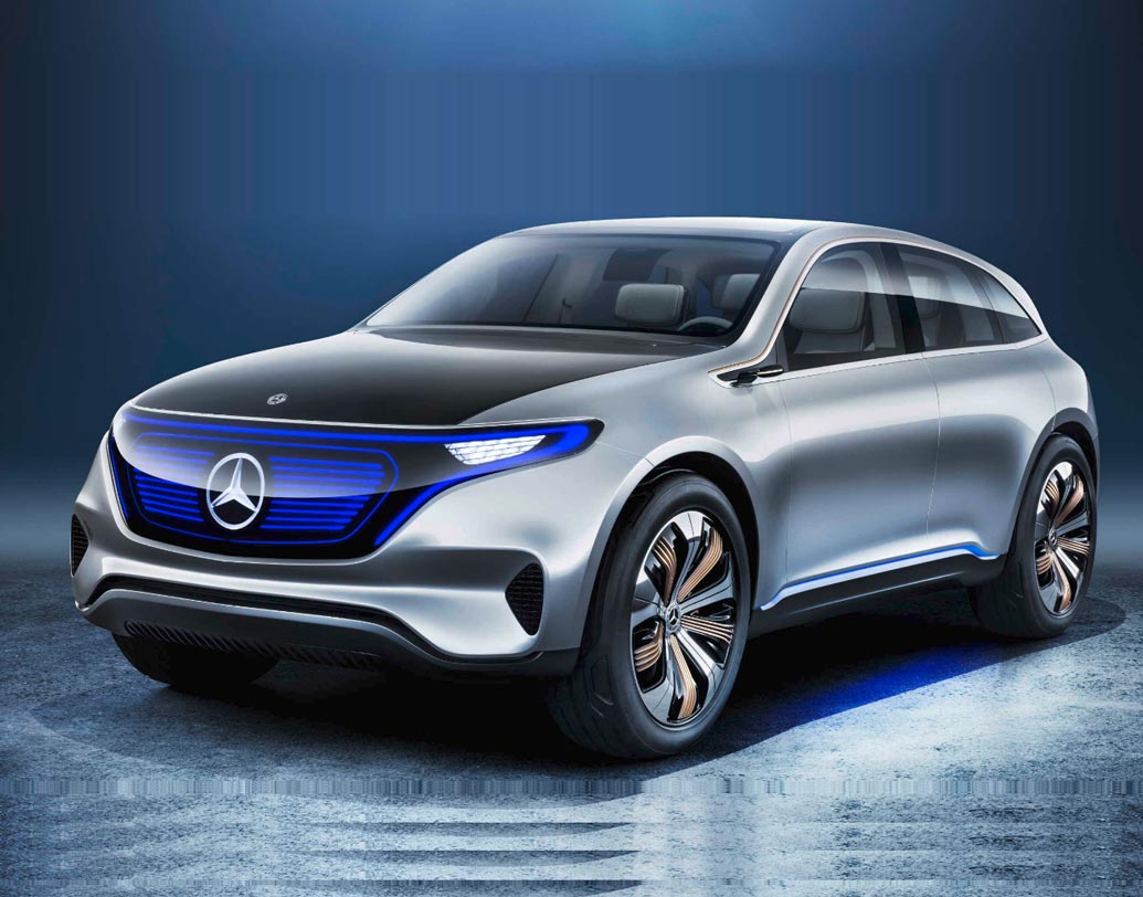 গ্রেটার নয়ডায় সদ্যসমাপ্ত অটো এক্সপো ২০১৮-এ দেখানো হয়েছে মার্সেডিজ বেঞ্জের ‘কনসেপ্ট ইকিউ’ গাড়িটি। প্যারিস মোটর শো ২০১৭-এ প্রথম দেখানো হয় ‘কনসেপ্ট ইকিউ’।