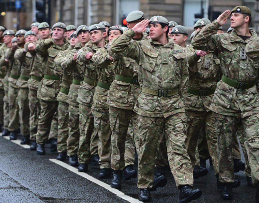 প্রতিরক্ষায় বরাদ্দের ভিত্তিতে ২০১৬ সাল পর্যন্ত বিশ্বে পঞ্চম স্থানে ছিল ব্রিটেন। সেই দেশে বরাদ্দের পরিমাণ ছিল ৫,২৫০ কোটি ডলার (৩,৩৬,২৩৬ কোটি টাকা)। কিন্তু ২০১৭ সালে সেটা কমে দাঁড়ায় ৫,০৭০ কোটি ডলারে (৩,২৪,৭৫৮ কোটি টাকা)।