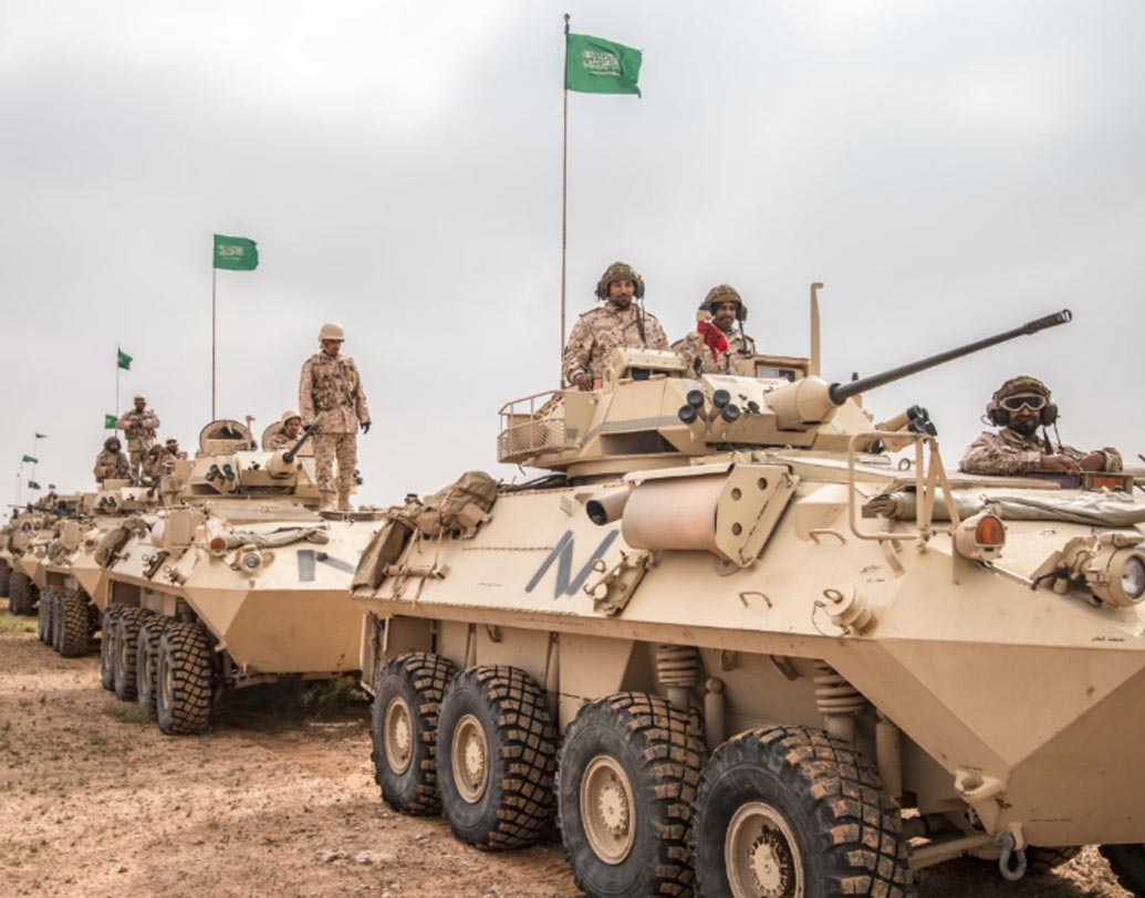 প্রতিরক্ষা বাজেটে বিশ্বের তৃতীয় স্থানে রয়েছে সৌদি আরব। বাজেটে বরাদ্দের পরিমাণ ৭,৬৭০ কোটি ডলার (৪,৯১,৩০১ কোটি টাকা)।