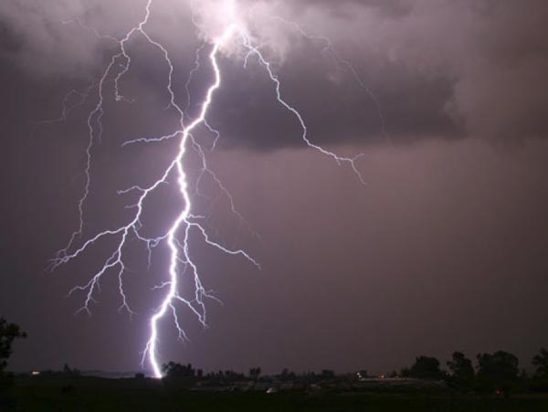 Machine installed to aware people before lightning