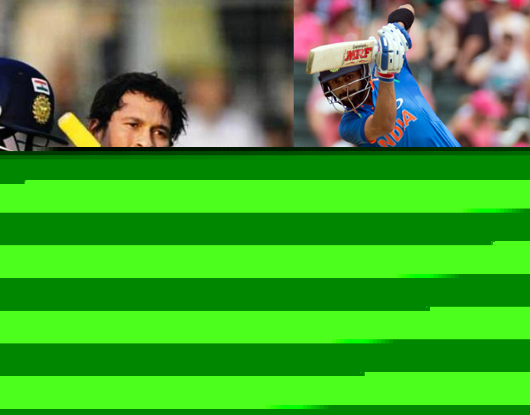 ওয়ান ডে-তে সর্বাধিক রান (১৮ হাজার ৪২৬) রয়েছে সচিনের দখলে। বিরাটের এখন রান ৯৫৮৮। যে ফর্মে তিনি রয়েছেন তাতে কেরিয়ারের শেষে টপকে যেতেই পারেন সচিনকে।