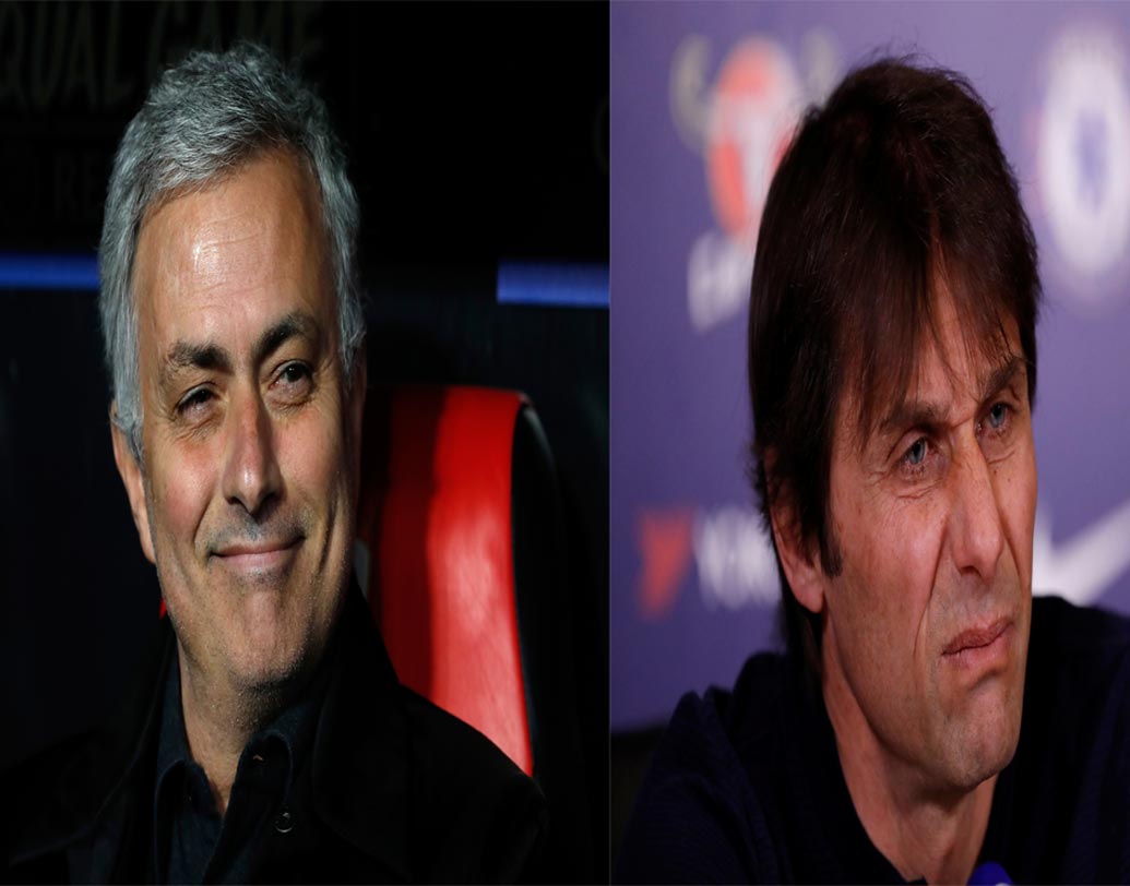 ম্যানেজার বনাম ম্যানেজার: বিশ্ব ফুটবলের সব চেয়ে আকর্ষণীয় ব্যক্তি মোরিনহো ও কন্তে । ম্যান ইউনাইটেড ম্যানেজারের কাছে সুন্দর ফুটবলের চেয়েও গুরুত্বপূর্ণ দলের জয়। রবিবার পুরনো ক্লাবের বিরুদ্ধে গোল না খাওয়াই হবে প্রধান লক্ষ্য। কন্তের অস্ত্র আক্রমণাত্মক ফুটবল। তবে এই মরসুমে প্রবল চাপে ইপিএল টেবলে চার নম্বরে থাকা চেলসি ম্যানেজার। তবে যে কোনও মুহূর্তে স্ট্র্যাটেজি বদলে চমকে দিতে পারেন কন্তে।