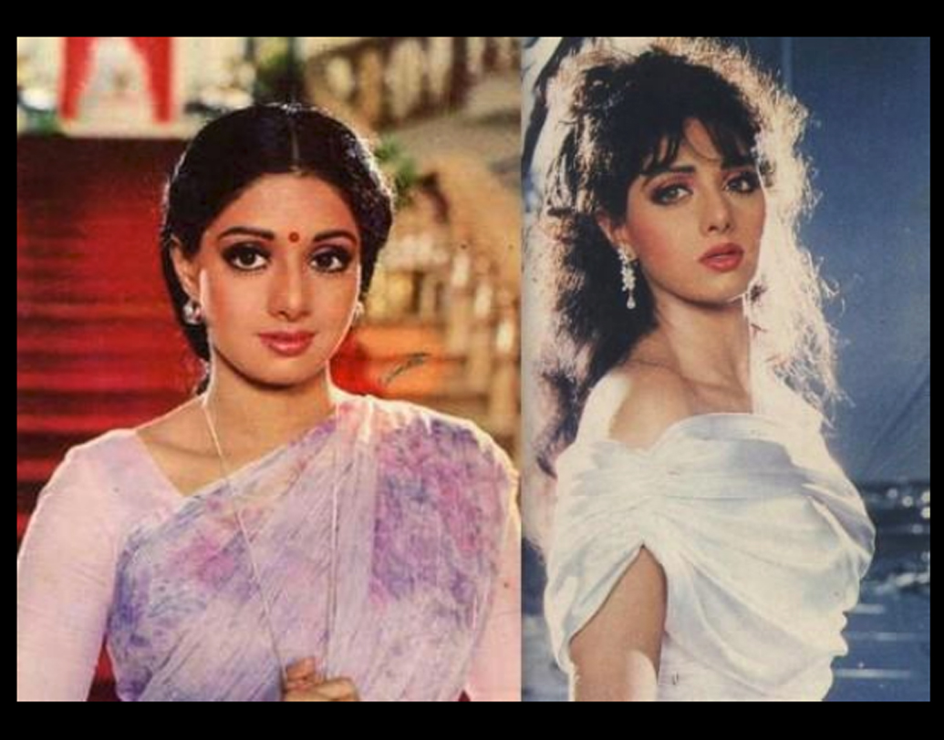 চালবাজ (১৯৮৯): পঙ্কজ পরাশর পরিচালিত ‘চালবাজ’ ছবিটি মুক্তি পায় ১৯৮৯ সালে। ছবিটিতে ‘অঞ্জু’ এবং ‘মঞ্জু’ নামে যমজ বোনের চরিত্রে অভিনয় করতে দেখা যায় শ্রীদেবীকে। ছবিটিতে একই সঙ্গে দু’টি ভিন্ন চরিত্রের স্বাদ এনে দেন শ্রীদেবী।