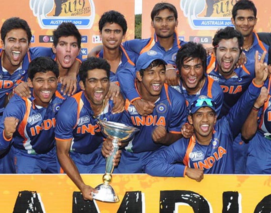 উন্মুক্ত চন্দের নেতৃত্বে ২০১২ সালে অস্ট্রেলিয়ায় অস্ট্রেলিয়াকে ৬ উইকেটে হারিয়ে তৃতীয় বার বিশ্বকাপ জেতে ভারত।