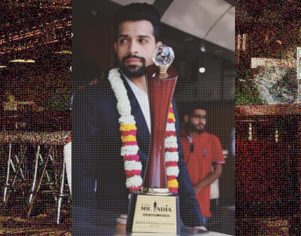 গত শনিবার গোয়ায় অনুষ্ঠিত ‘মিস্টার ন্যাশনাল ইউনিভার্স ২০১৮’-এর আসরে ফারহান কুরেশি জিতে নেন সেরার শিরোপা। ছবি: সৌজন্যে ফারহান কুরেশির ফেসবুক।