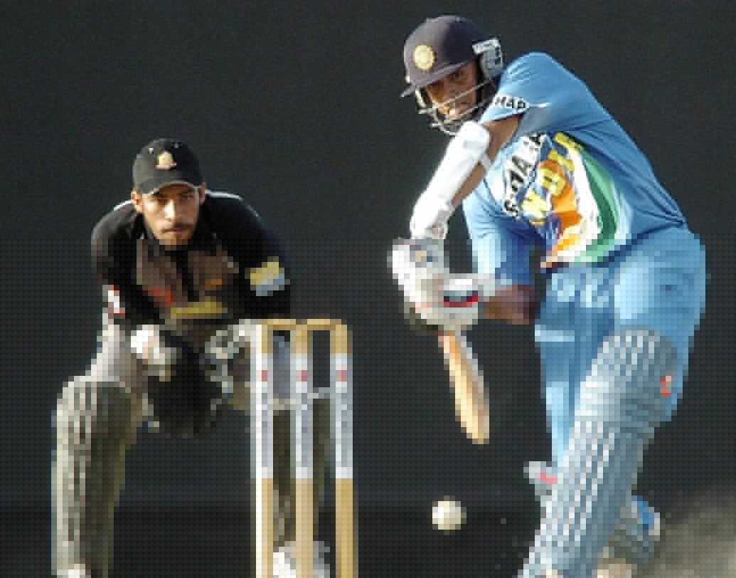 রাহুল দ্রাবিড়: ১ বল খেলার সুযোগ পেয়ে ১ রান করেন দ্রাবিড়।