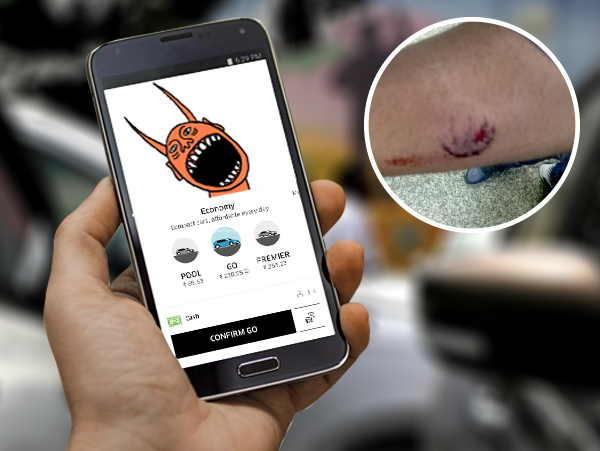 cab driver attacks passenger in kolkata dgtl