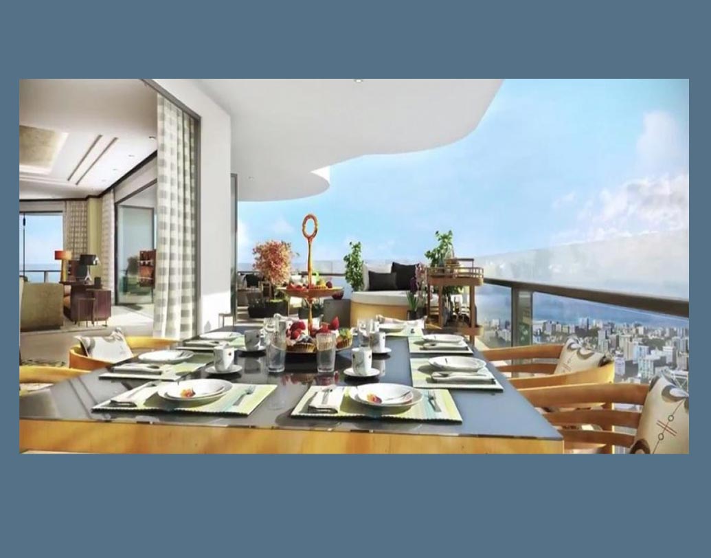 ঝাঁ চকচকে ওই অ্যাপার্টমেন্টটি রয়েছে ‘ওমকার রিয়েলিটি এবং ডেভেলপার্স’ প্রজেক্টের ৩৪ তলায়। আরব সাগরের তীরে ওই কমপ্লেক্সের তিনটি টাওয়ার রয়েছে। যার মধ্যে সবচেয়ে বিলাসবহুল সি-টাওয়ারেই রয়েছে ‘বিরুষ্কা’র ঝাঁ চকচকে অ্যাপার্টমেন্ট।