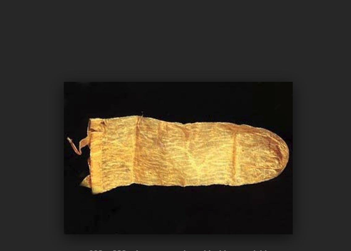 কয়েকজন পুরুষদের এর ব্যবহার করিয়ে তিনি নিশ্চিত হন, এতে সিফিলিস ঠেকানো সম্ভব। এটাই প্রথম কন্ডোম যা এসটিডি বা যৌনরোগ নিরোধক।