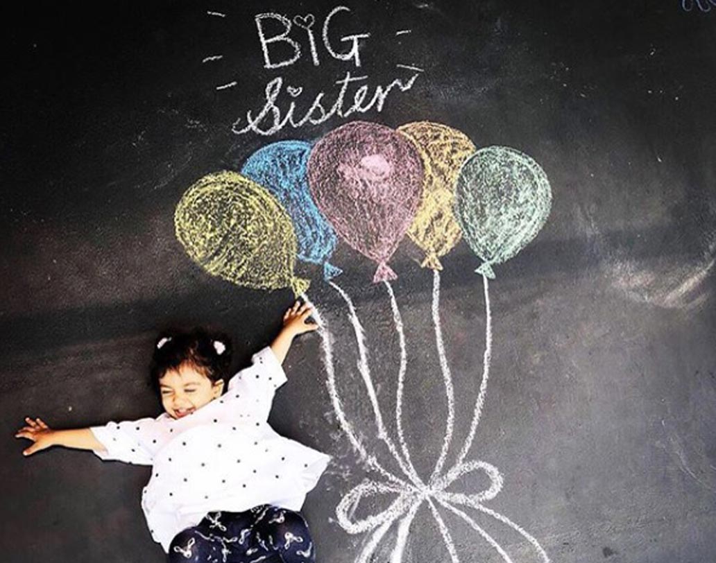 বড় মেয়ে মিশার এই ছবিটি পোস্ট করে খুশির খবর শেয়ার করেছিলেন শাহিদ-মীরা।