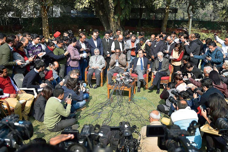 The impact of politics on the judiciary is worried