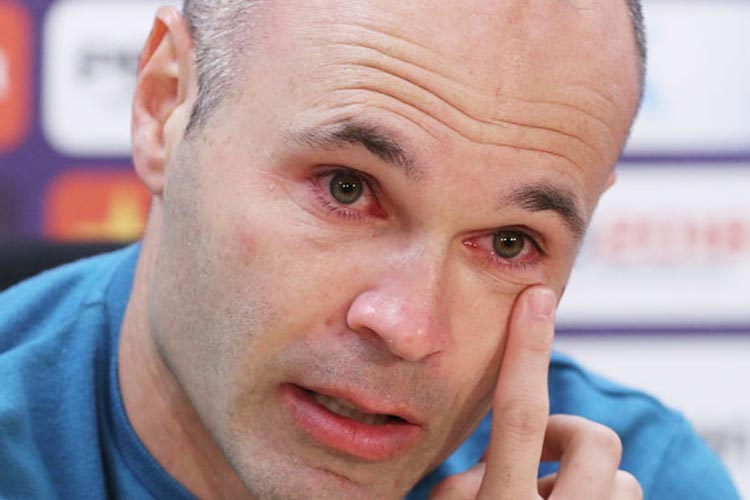 Andres Iniesta breaks the 22-year relationship with Barcelona