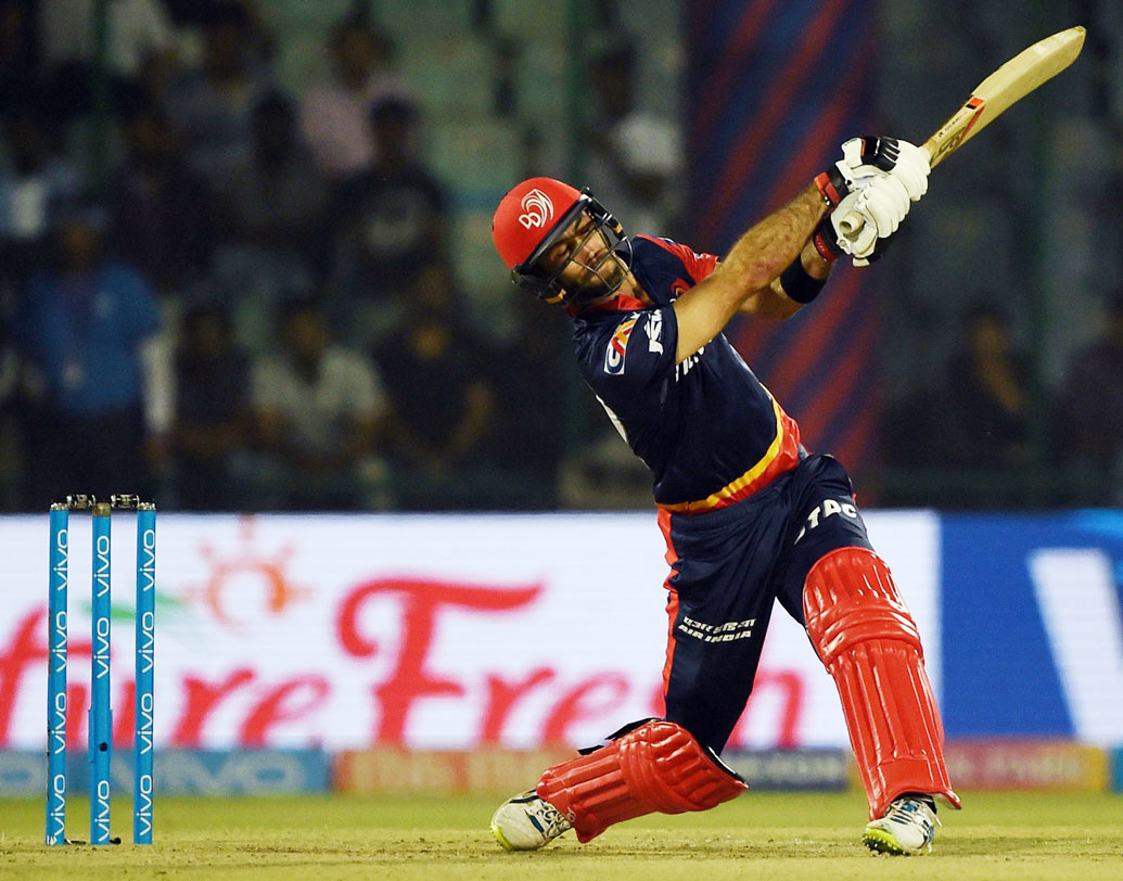 গ্লেন ম্যাক্সওয়েল: অলরাউন্ডার ম্যাক্সওয়েলের ব্যাট দিল্লির বড় ভরসা। যে কোনও মুহূর্তে ব্যাট হাতে ম্যাচের ছবিটা বদলে দেওয়ার ক্ষমতা রয়েছে এই অস্ট্রেলীয় ক্রিকেটারটির। ছবি: এএফপি।