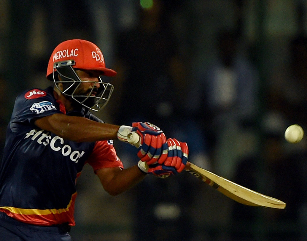 রাহুল তেওয়াটিয়া: কলকাতার বিরুদ্ধে ব্যাট করার সুযোগ পাননি। তবে আজকের ম্যাচে বাদ পড়ার সম্ভাবনা নেই। ছবি: এএফপি।