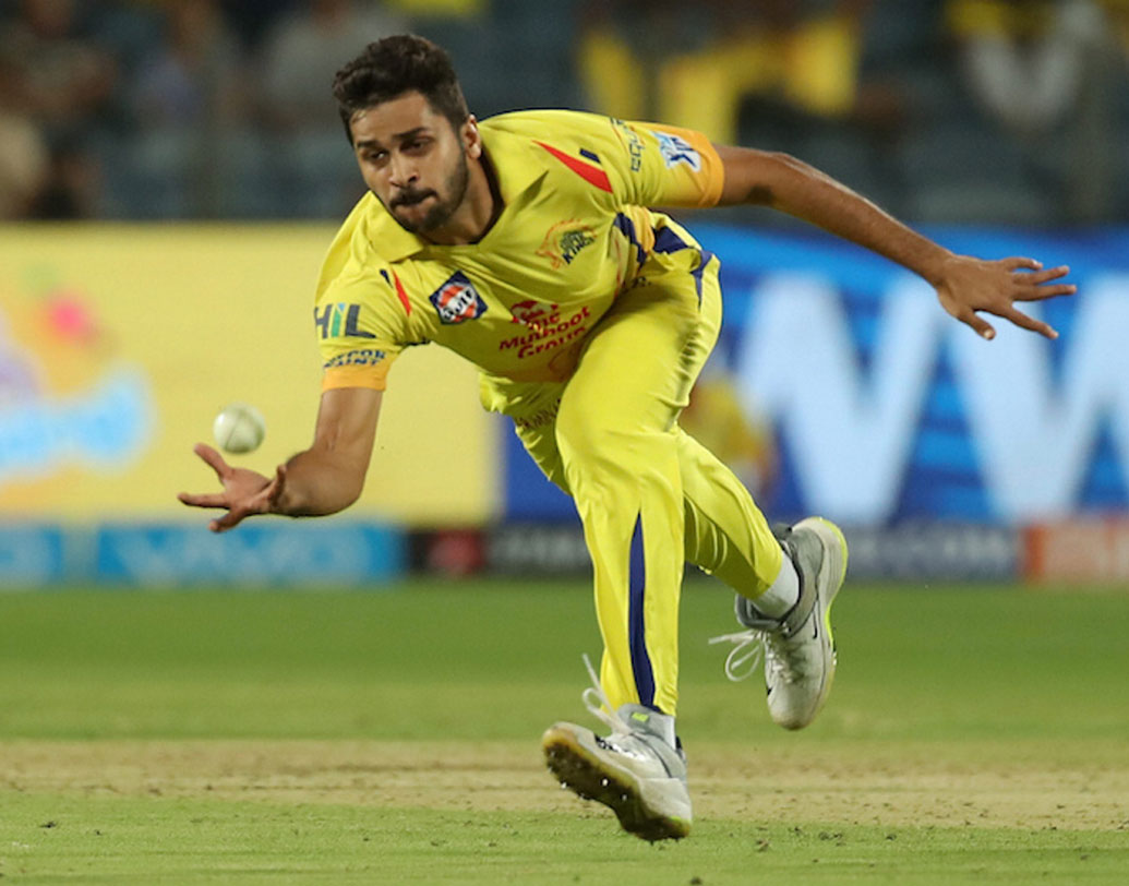 শার্দুল ঠাকুর: দীপক-শার্দুল জুটি এ বারে দুর্দান্ত বল করছেন। এখনও পর্যন্ত ছয় উইকেট নেওয়া শার্দুলের দিকে নজর রাখতেই হবে। ছবি: পিটিআই।