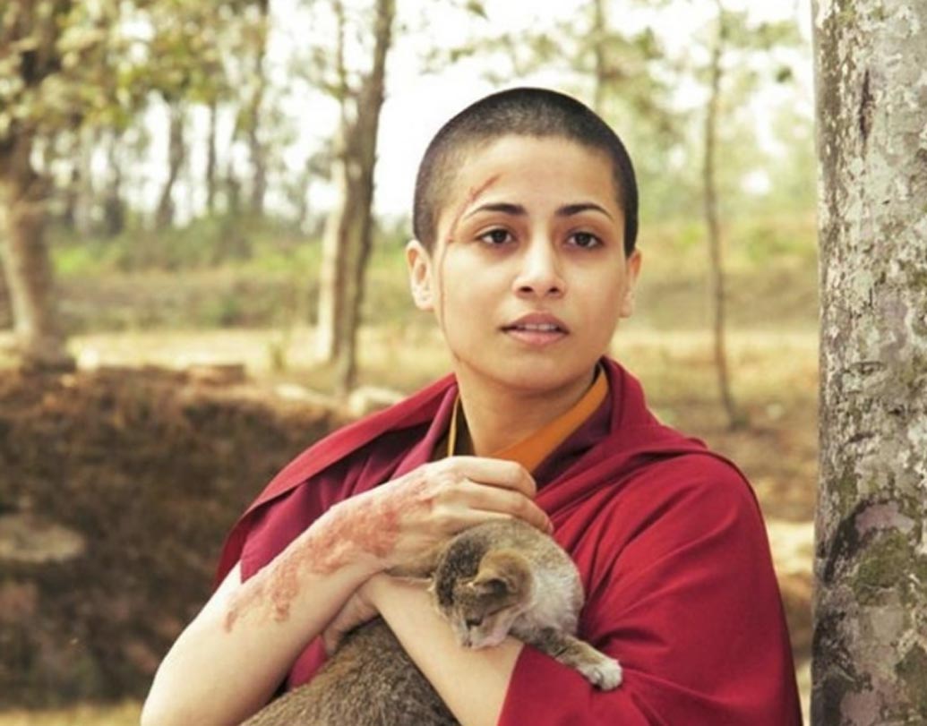 অন্তরা মালি: বি-টাউনে তেমনভাবে নজির গড়তে না পারলেও একটু অন্য রকম চরিত্রে নিজেকে ফুটিয়ে তোলার চেষ্টা করেছিলেন অন্তরা। ২০১০ সালে মুক্তি পাওয়া ‘অ্যান্ড ওয়ান্স এগেন’ ছবিতে ‘সাবিত্রী’ চরিত্রের জন্য মাথা ন্যাড়া করে ফেলেছিলেন নায়িকা।