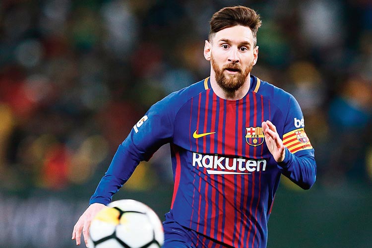 Sundowns footballers did not tackle Messi in a friendly match