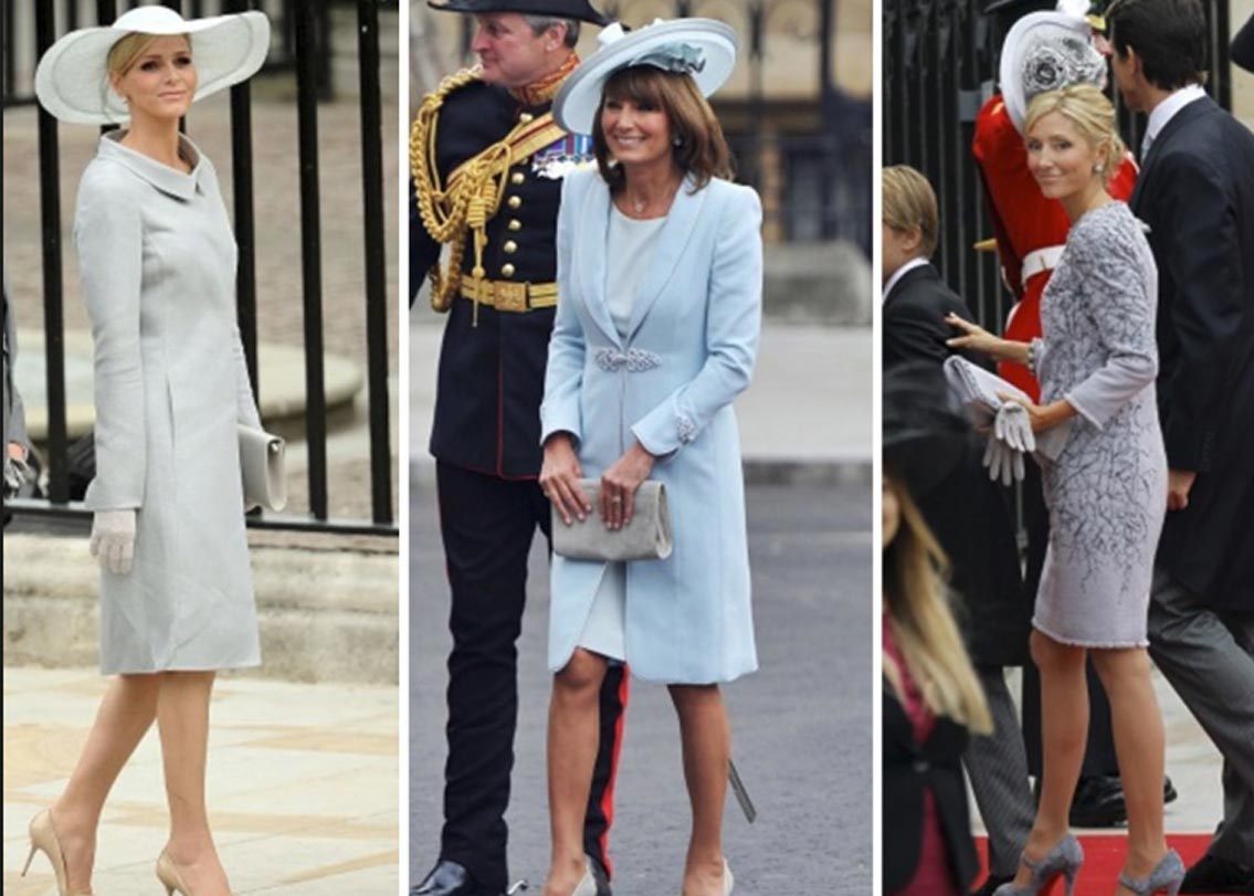 বিয়েতে যত জন মহিলা অতিথি আসবেন তাঁদের প্রত্যেককেই রয়্যাল হ্যাট বা টুপি পরতে হবে। এই টুপি পরার চলও প্রথম থেকেই।