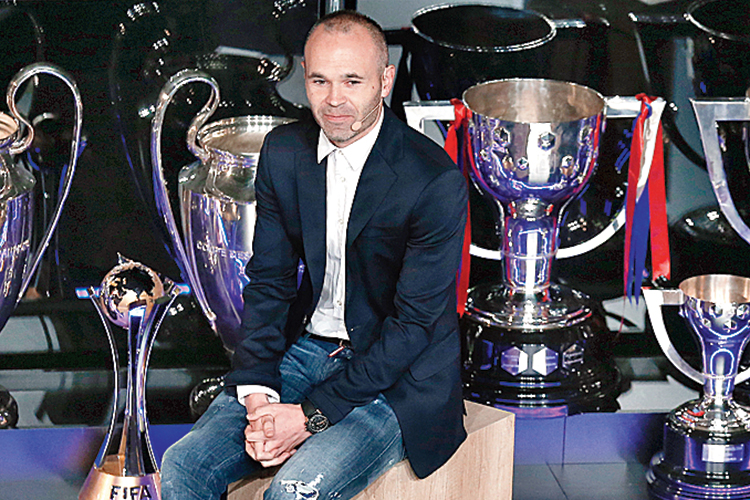 Andres Iniesta will be playing his last match for Barcelona