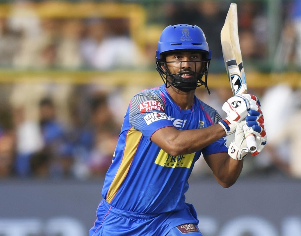 রাহুল ত্রিপাঠি: সঠিক সময়েই যেন ফর্মে ফিরেছেন এই ডানহাতি ওপেনার। কোহালিদের বিরুদ্ধে গত ম্যাচে তাঁর অপরাজিত ৮০ দলকে জিততে সাহায্য করেছে। ছবি: এএফপি।