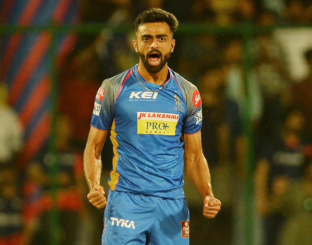 জয়দেব উনাদকট: সাড়ে ১১ কোটির বোলার এখনও সেই ভাবে জ্বলে ওঠেননি। তবে আজ পিচের সাহায্য পেলে অন্য উনাদকটকে দেখা যেতেই পারে। ছবি: এএফপি।