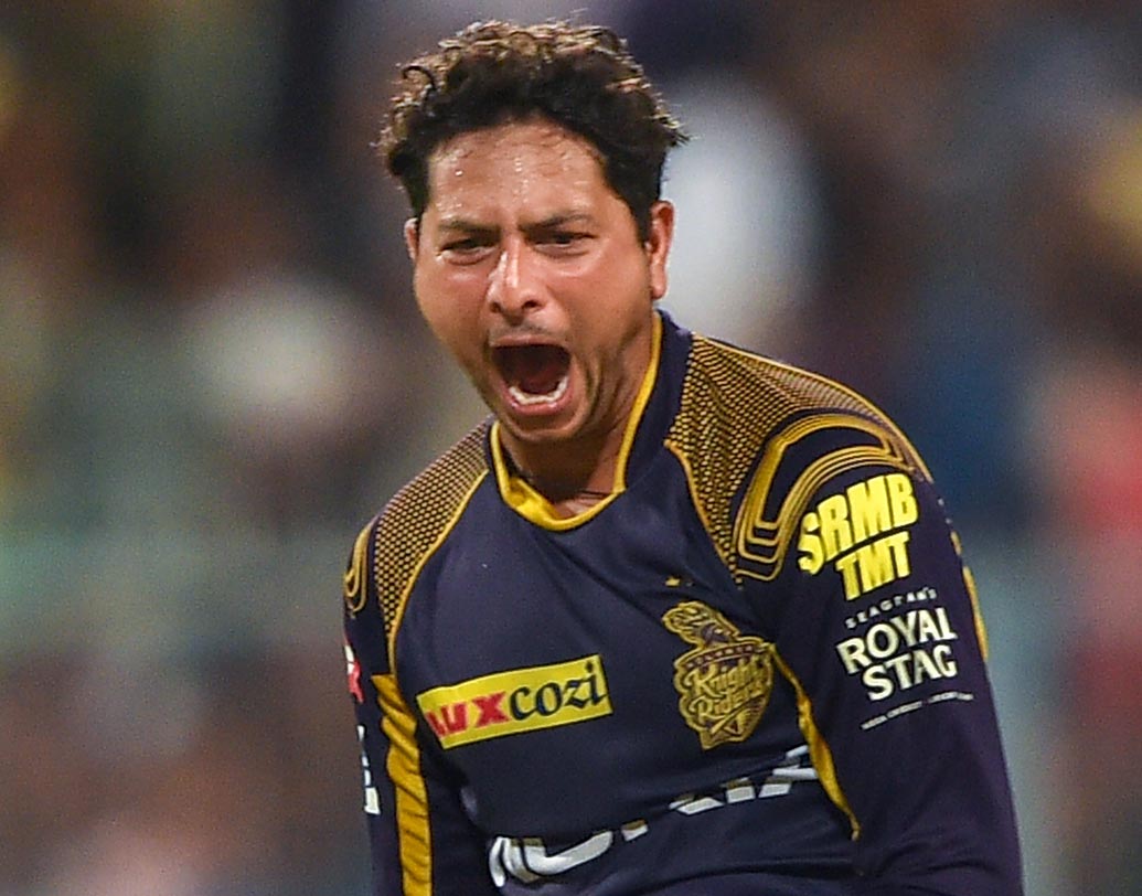 কুলদীপ যাদব: শেষ সাক্ষাতে ৪ উইকেট নিয়ে রাজস্থানকে প্রায় একার হাতে হারিয়েছেন। আজও তেমনই একটা পারফরম্যান্সের দিকে তাকিয়ে থাকবেন নাইট সমর্থকরা। ছবি: পিটিআই।