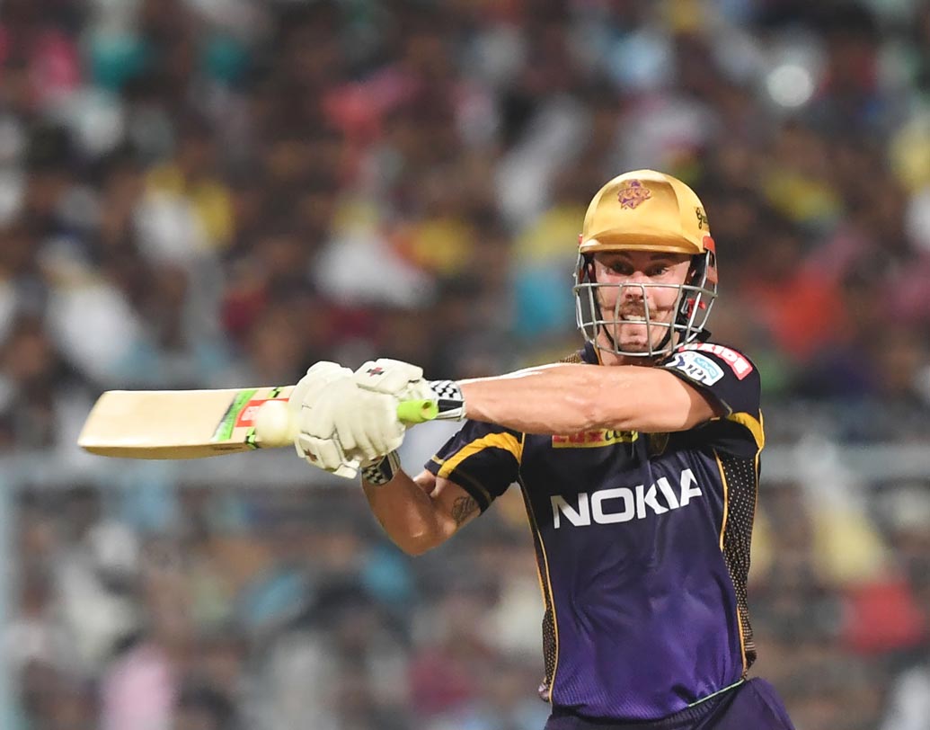 ক্রিস লিন: ফর্মে থাকলেও গত ম্যাচে রান পাননি। আজ একটা ভাল শুরুর জন্য নজর থাকবে তাঁর দিকে। ছবি: এএফপি।