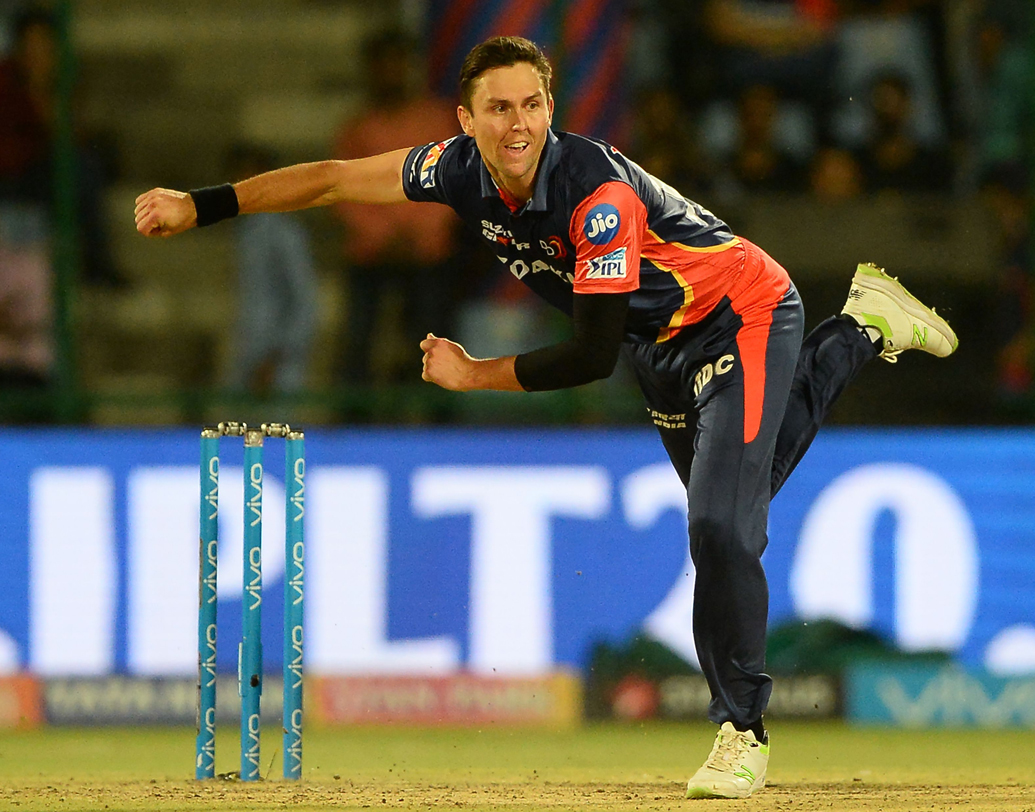 মরসুমের সেরা ক্যাচ: এই পুরষ্কারটি পেয়েছেন কিউয়ি পেসার ট্রেন্ট বোল্ট। ছবি: এএফপি।