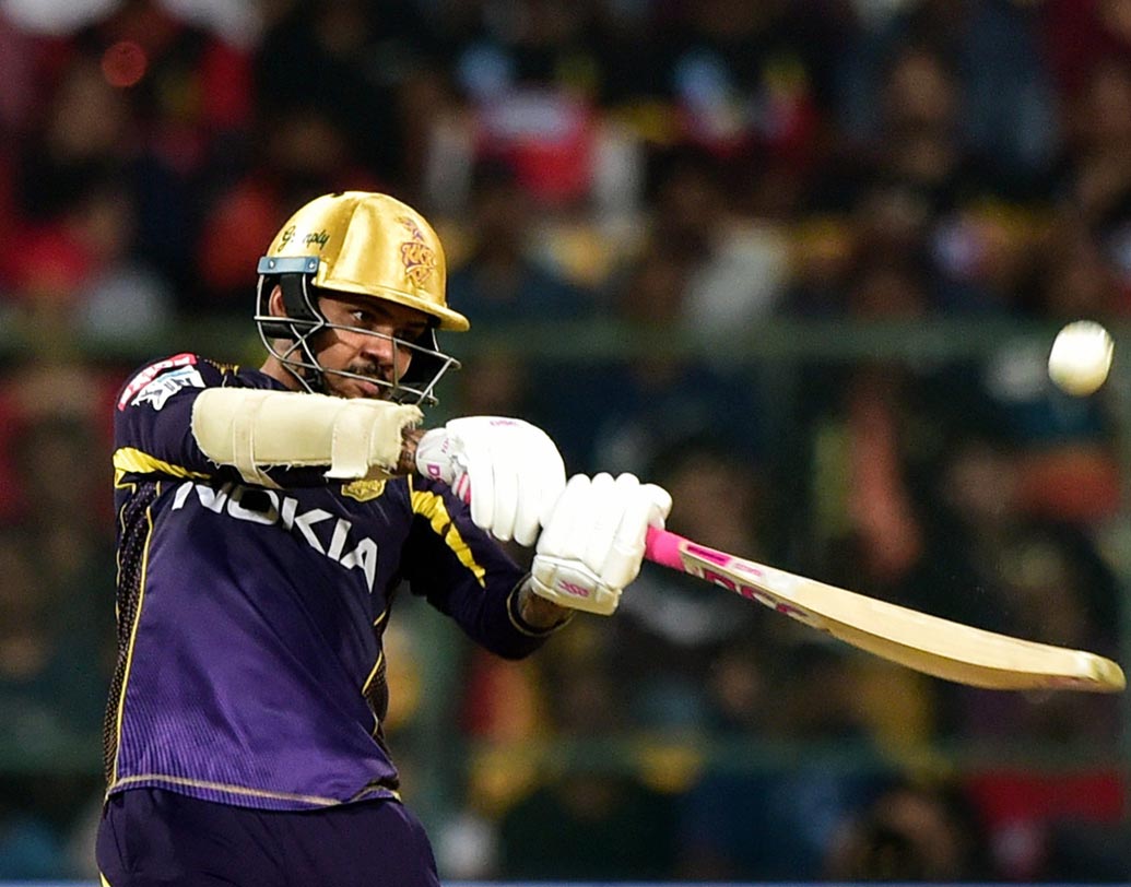 সুনিল নারাইন: চেন্নাইয়ের বিরুদ্ধে গত ম্যাচে দুরন্ত বল করেও দলকে জেতাতে পারেননি নারাইন। বল তো বটেই, ব্যাট হাতেও আজ তাঁকে ভাল পারফর্ম করতে হবে। ছবি: পিটিআই।