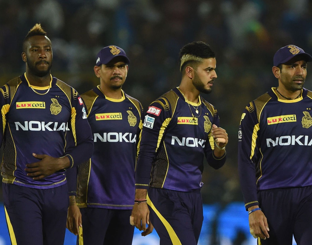 মুম্বই আর রাজস্থানের বিরুদ্ধে ওই ম্যাচ দু’টি জিততেই হবে কার্তিকদের। ছবি: এএফপি।