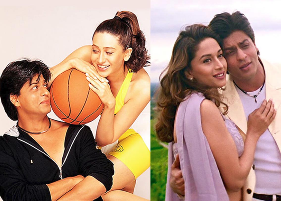 দিল তো পাগল হ্যায়: এটা একটা মিউজিক্যাল রোম্যান্টির ড্রামা ছিল। যশ চোপড়ার এই ফিল্মে অভিনয় করে শাহরুখ খান, মাধুরী দীক্ষিত এবং করিশ্মা কপূর। শুধুমাত্র নাচতে না পারার জন্য কাজল এই ফিল্ম করেননি। পরিবর্তে অভিনয় করেন করিশ্মা।