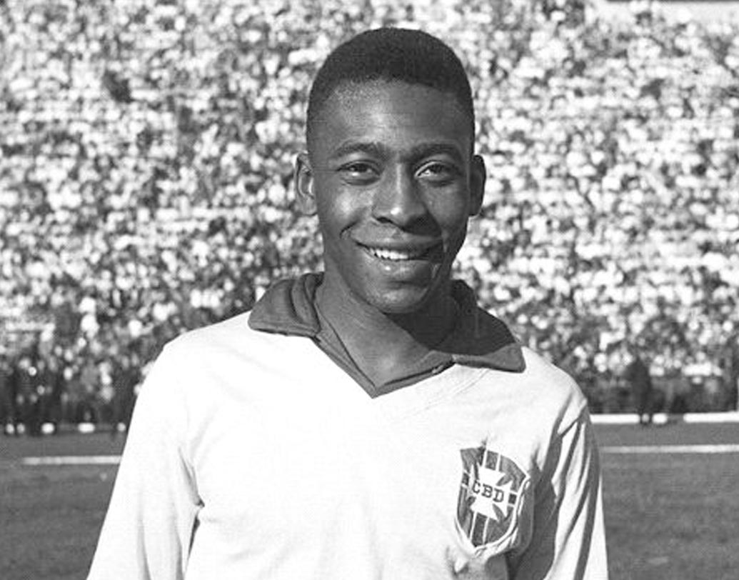 পেলে: ১৯৫৮ সালে ফ্রান্স, ব্রাজিল সেমিফাইনাল। পেলের হ্যাটট্রিকে ৫-২ গোলে উড়ে যায় ফ্রান্স।