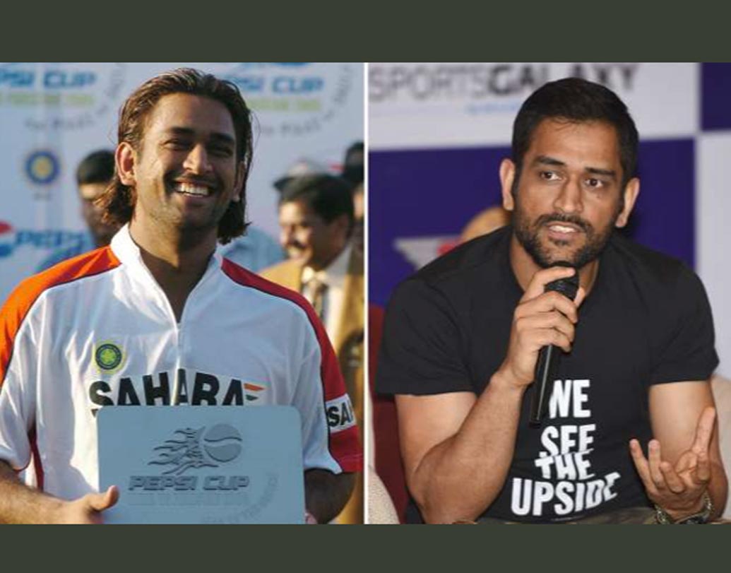 মহেন্দ্র সিংহ ধোনি: লুক এবং চেহারায় অনেকটাই বদলে গিয়েছেন ‘ক্যাপ্টেন কুল’। এক মাথা ঝাঁকড়া চুল কবেই বিদায় নিয়েছে। মুখের গড়নের এসেছে কিছু বদল।